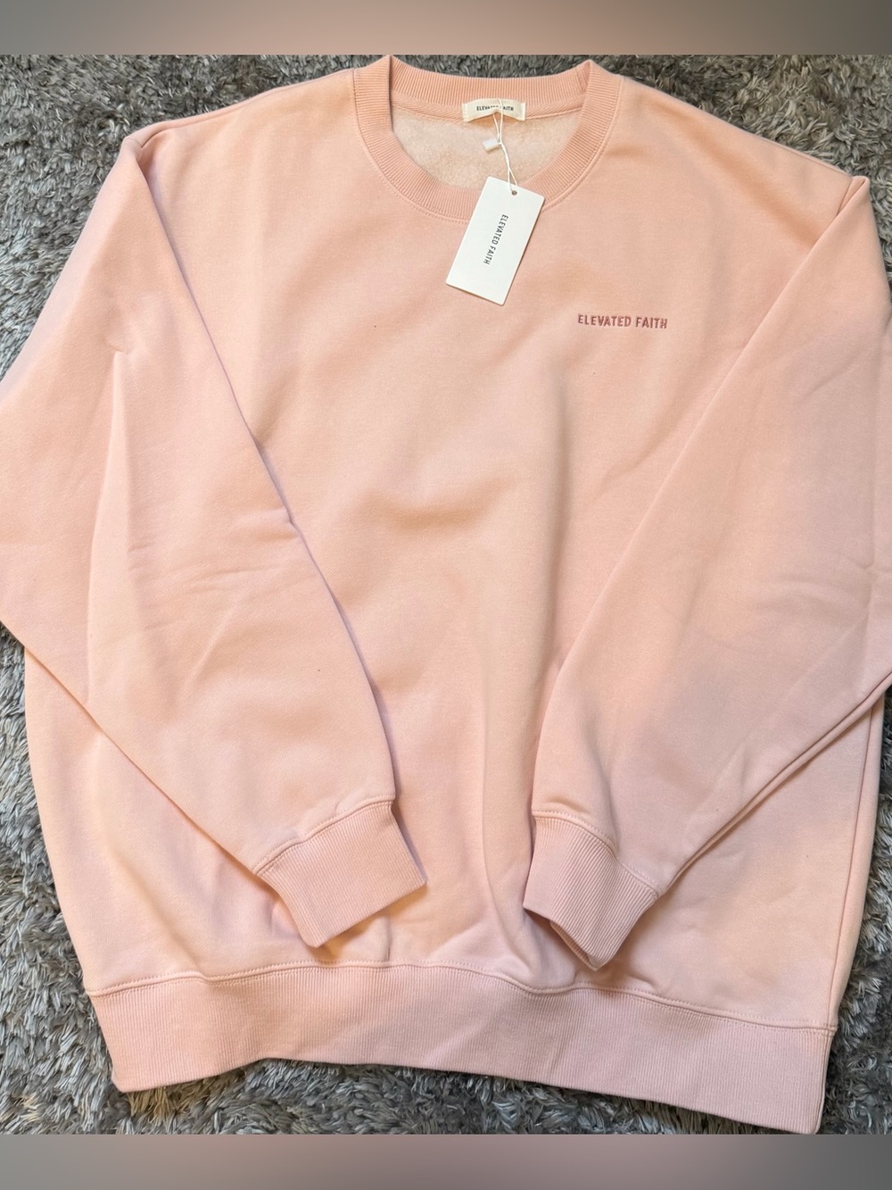 Elevated Faith Crewneck - size medium